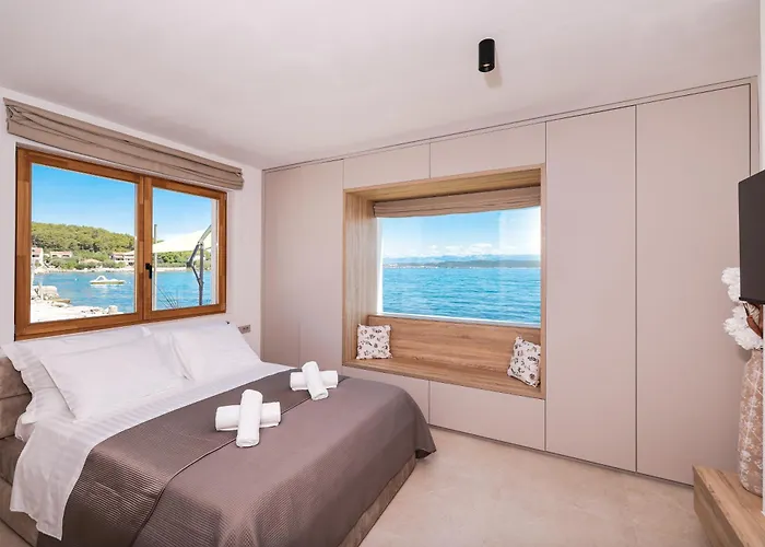 Skalja Beachfront House Magazin 别墅 Ždrelac
